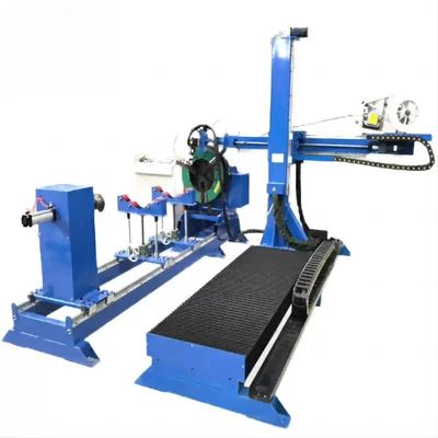 Automatic Flange Welder Machine PLC Control Metal Welding Machine