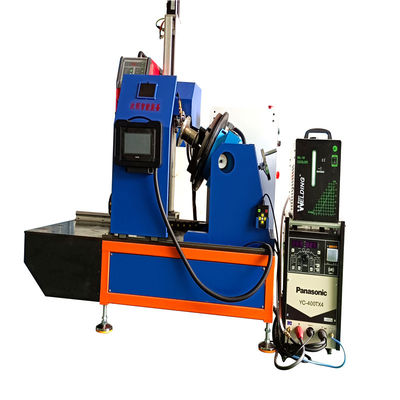 Touch Screen Automated Welding Equipment For Flange 0.8mm - 3mm Thickness