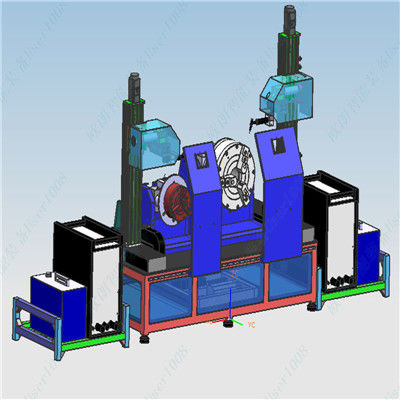 Durable Precision Flange Welding Machine With Automatic Wire Feeders For Pipe To Pipe